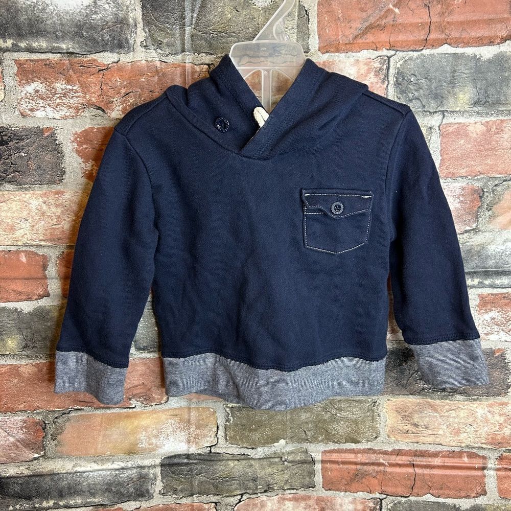 5 for $25🔥Baby Gap Navy Pullover Sweatshirt Baby Size‎ 18-24 Months